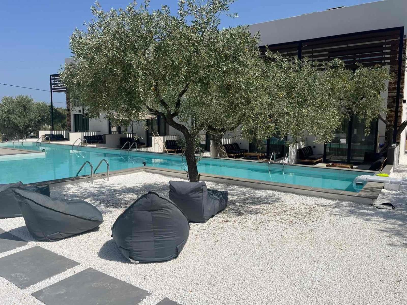 The Olive Hills Hotel Szkála Rahoníu Kültér fotó